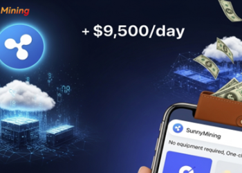 XRP popularity soars, SunnyMining launches XRP income contract, easily earning $9,500 a day
