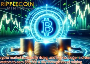 The crypto market is steadily rising, and it is no longer a dream for investors to earn $65,700 a day through cloud mining
