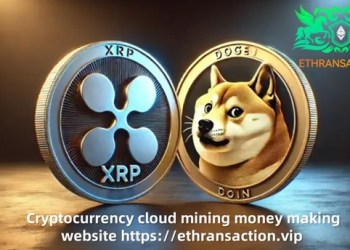 Earn $1949 a day! ETHRANSACTION launches XRP to open Dogecoin mining complete graphic tutorial