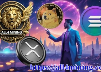 SOL, XRP, DOGE holders flock to ALL4 Mining cloud mining, earning $23,000 a day
