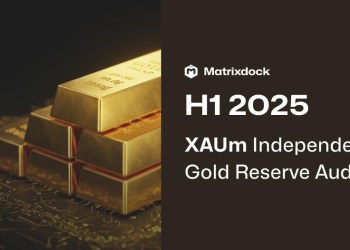 Matrixdock Publishes Its Second Independent Audit Report on XAUm Gold Token Reserves
