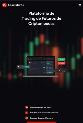 CoinFutures - Melhor corretora geral para contratos futuros de Ethereum