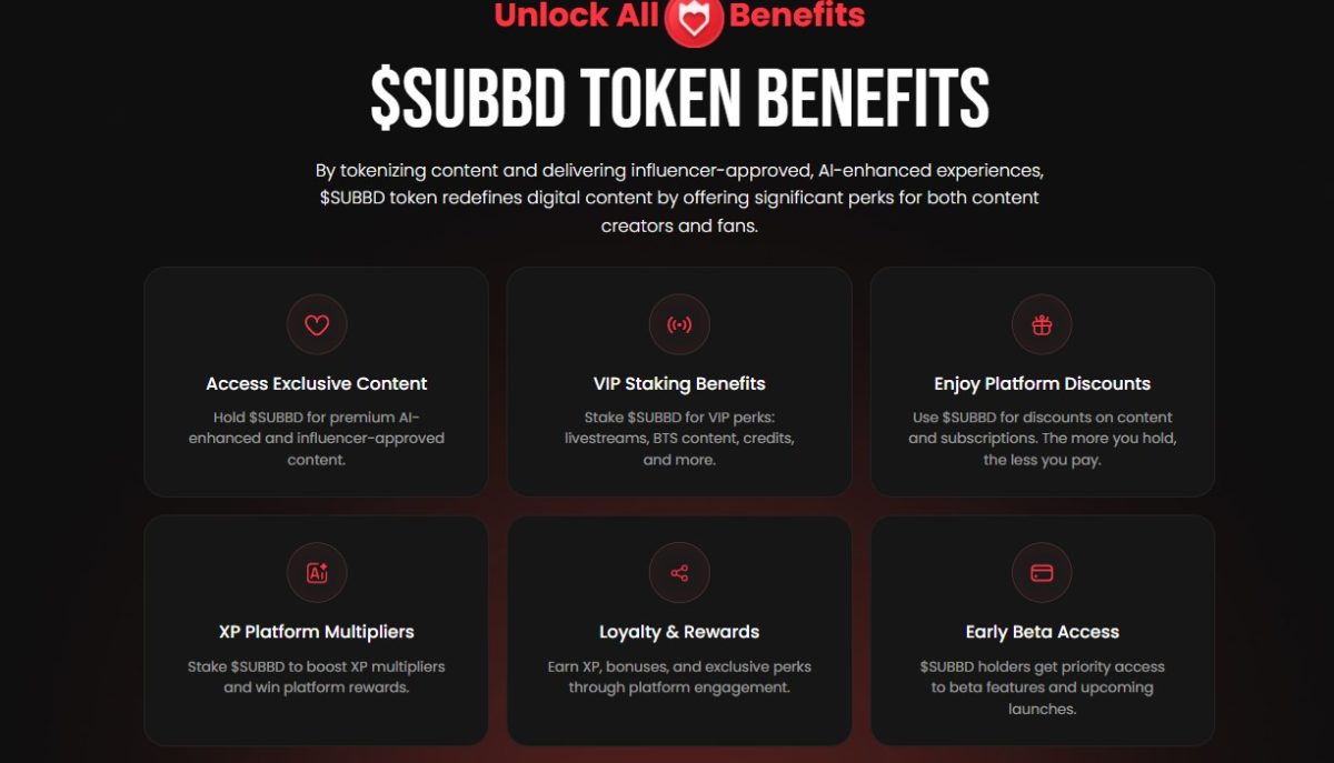 Zašto uložiti u SUBBD tokene tokom predprodaje?