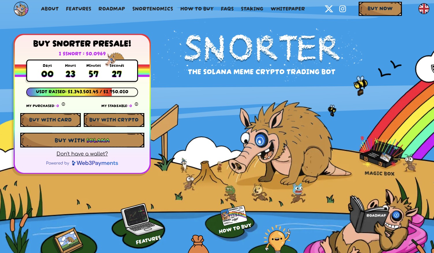 Jeton de snorter ($ SNORT)