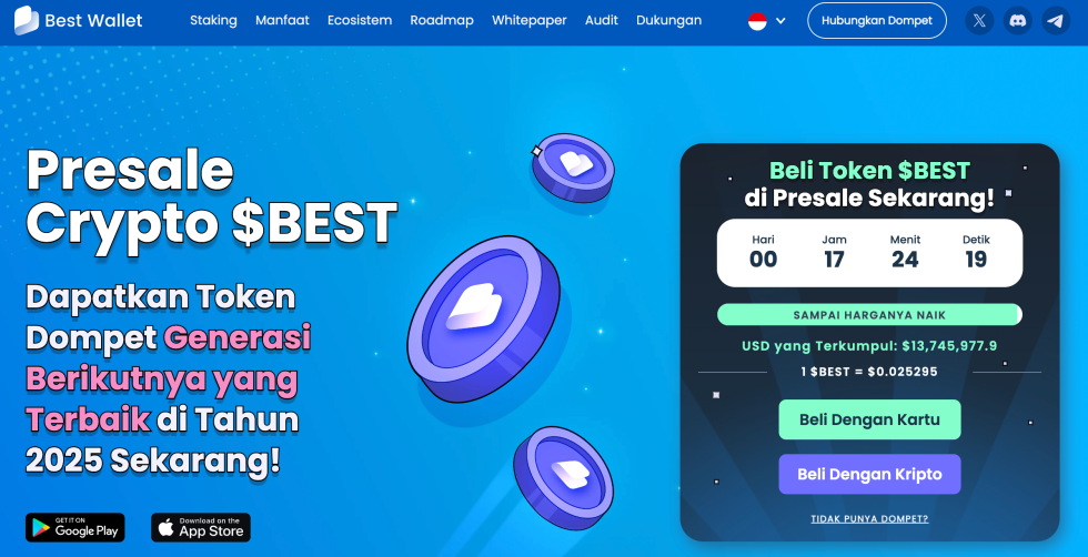 Best Wallet - crypto terbaik untuk trading