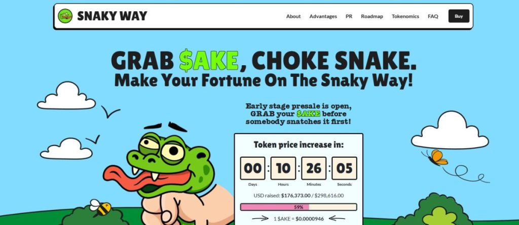 7. Snakyway ($AKE) – AI membrane stabilnost i igra u jednoj priči