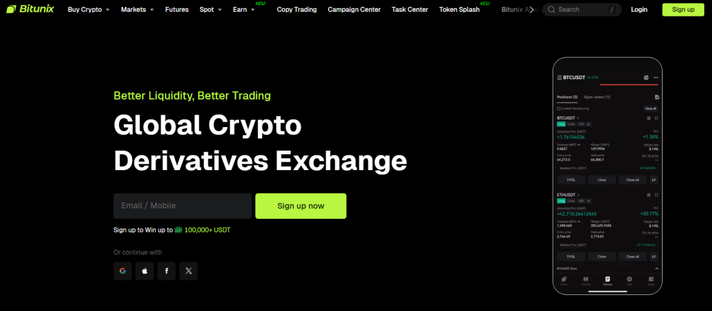 Bitunix recenze