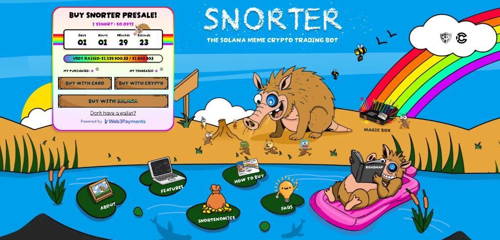 Snorter Token AI bot koji dominira Solana trendovima