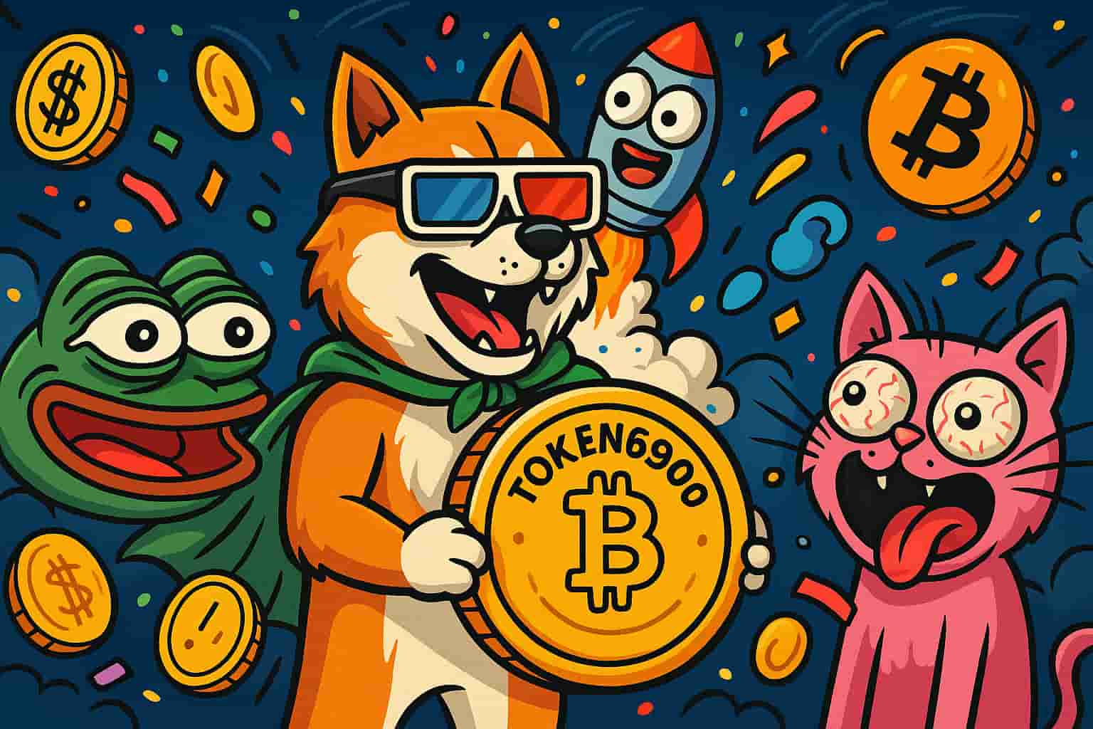 TOKEN6900 – Meme Coin Mới Gây Sốt Với Presale Bùng Nổ $1 Triệu