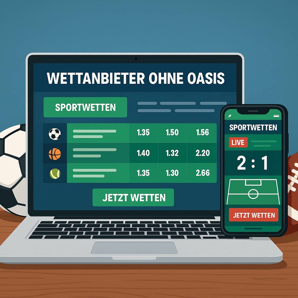 Wettanbieter ohne OASIS