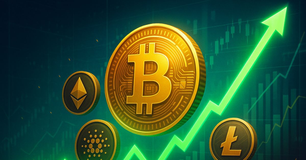 なぜ本日の暗号資産市場は上昇?次のラリーに向けた仮想通貨おすすめトップ3