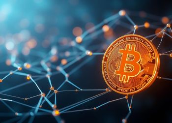 เหรียญ Bitcoin ที่เชื่อมต่อกับเครือข่ายความเร็วสูงของ Bitcoin Hyper