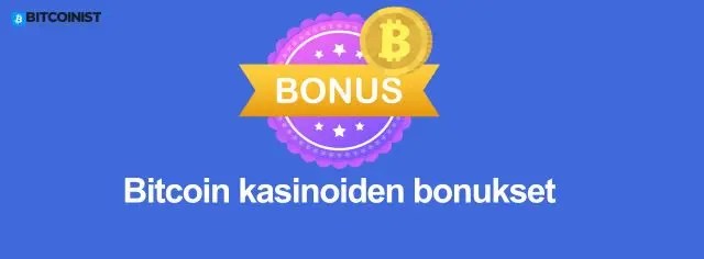 bitcoin kasinoiden bonukset