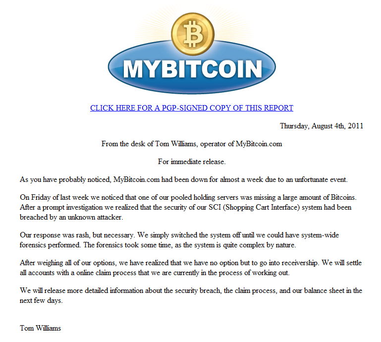Mybitcoin statement | Source: Ku Ju Ju on K