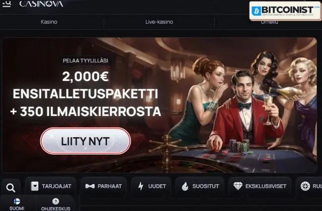 casinova kotisivu