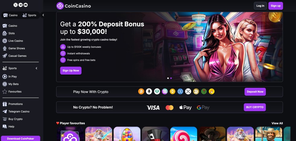 crypto casino Coin Casino