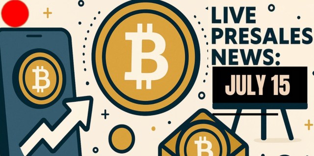 Crypto Presales Live News Today: Latest Opportunities & Updates (July 15)