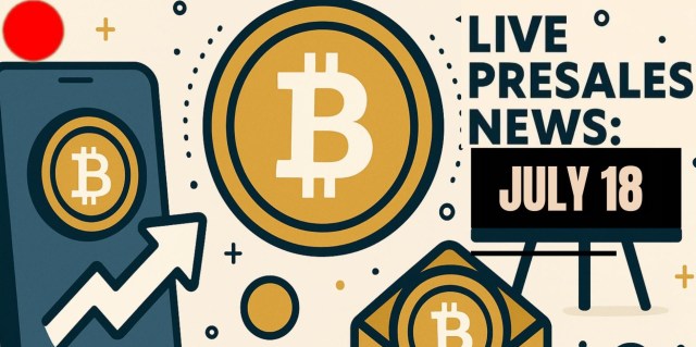 Crypto Presales Live News Today: Latest Opportunities & Updates (July 18)