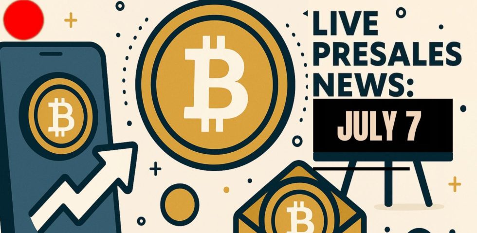Crypto Presales Live News Today: Latest Opportunities & Updates (July 7)