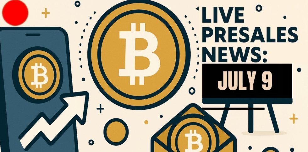 Crypto Presales Live News Today: Latest Opportunities & Updates (July 9)
