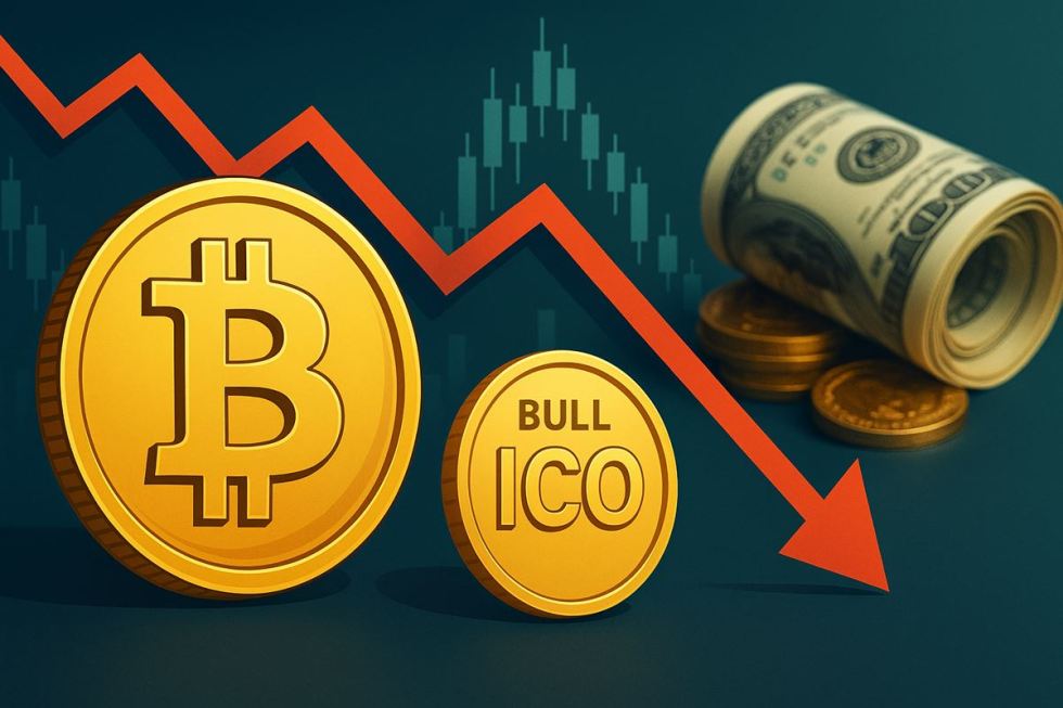 ビットコイン価格が小幅下落、投資家はBTC付与型ICO 仮想通貨を買い集める