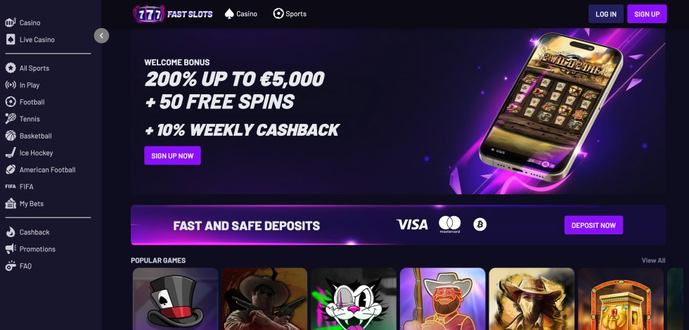 crypto casino Fast Slots