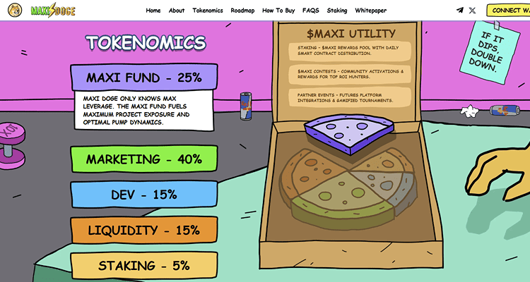 Maxi Doge viskas arba nieko žaidimas