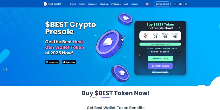 Kas toliau: Best Wallet nesiruošia sustoti