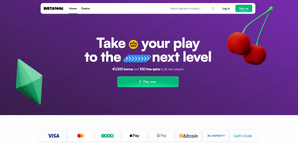 crypto casino Insta Spin