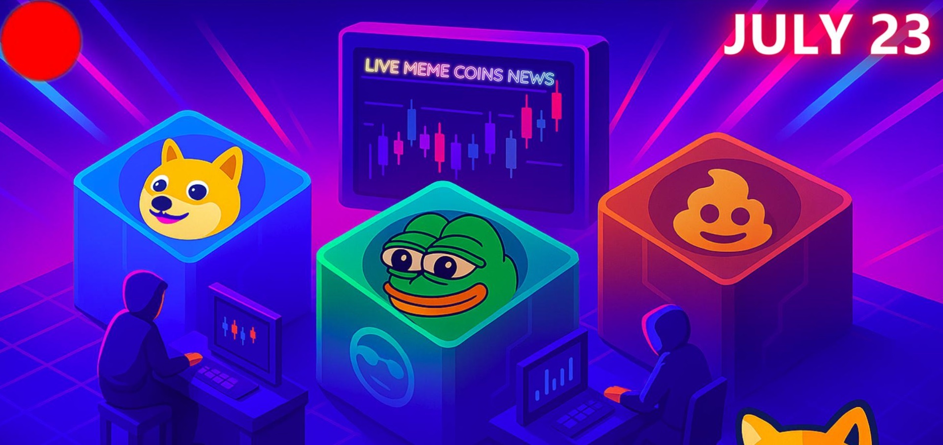 Best Meme Coins Live News Today: Latest Opportunities & Updates (July 23)