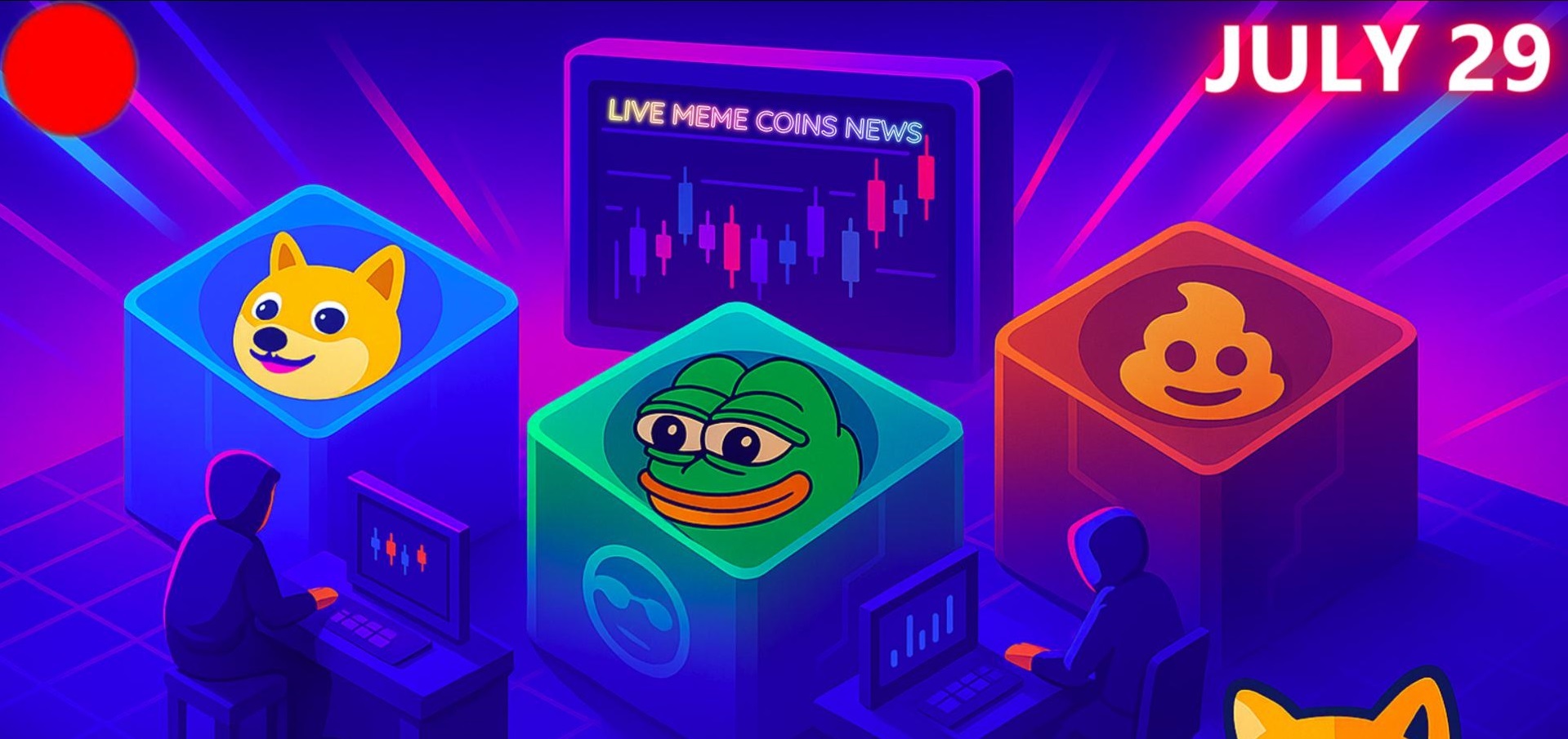Best Meme Coins Live News Today: Latest Opportunities & Updates (July 29)