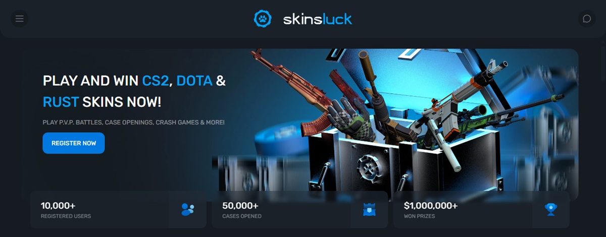  Skinsluck é uma das principais plataforma de apostas csgo com skins