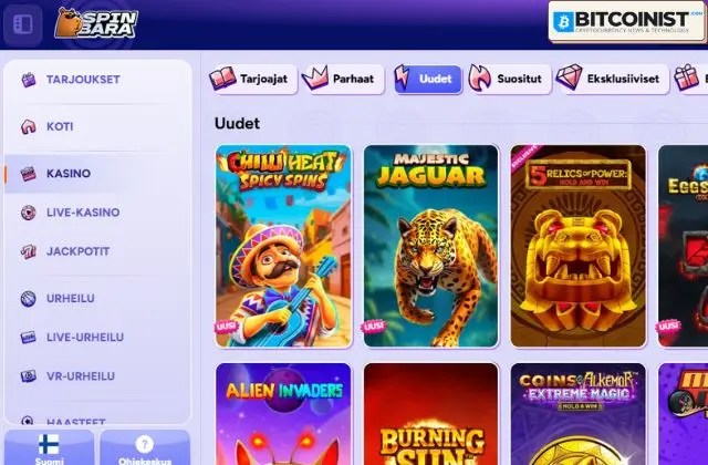spinbara casino uudet