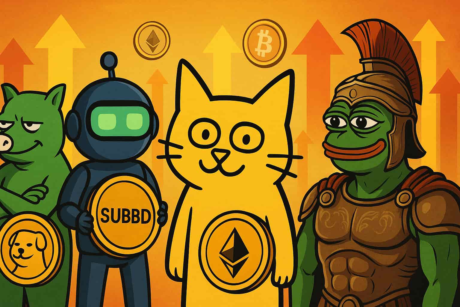 Най-добрите пресейл проекти и meme coin-ове за експлозивен раст през следващата седмица