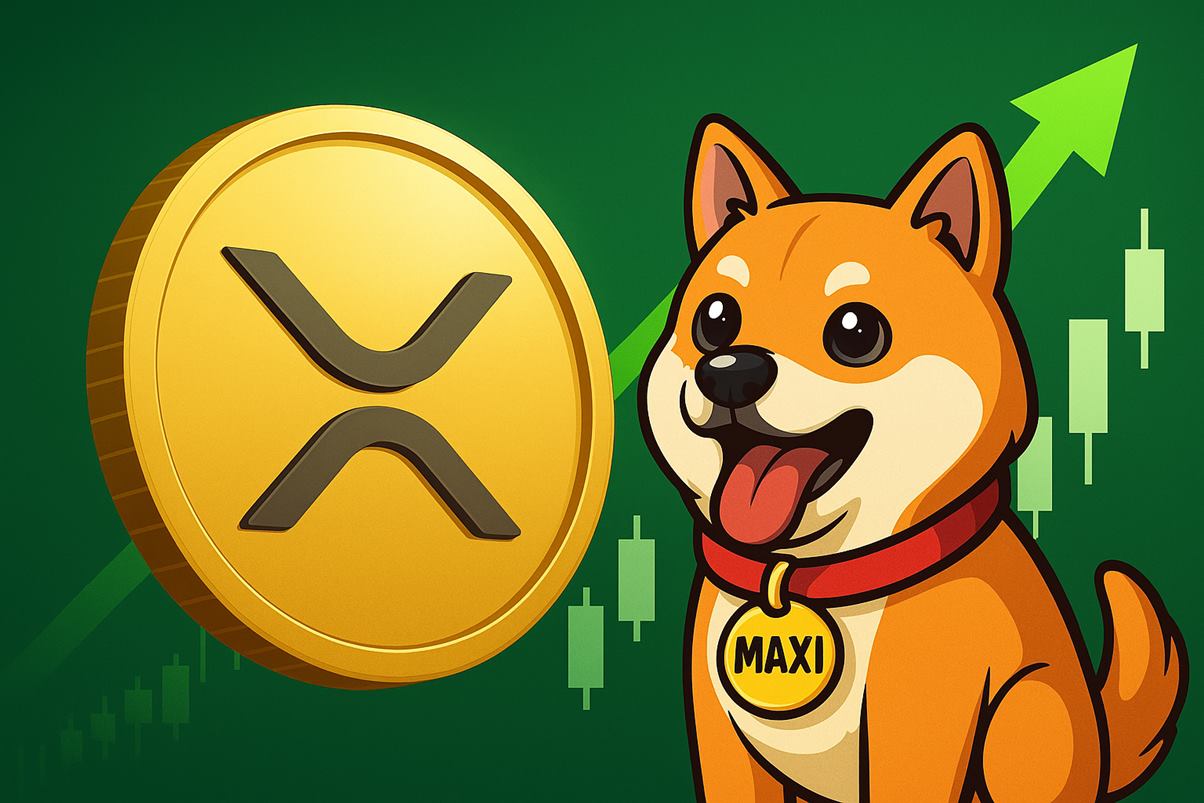 リップル 今後：XRPは2.90ドルを維持、Maxi Dogeプレセールが勢いを拡大