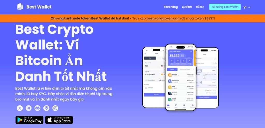 1. Chọn ví Non-Custodial