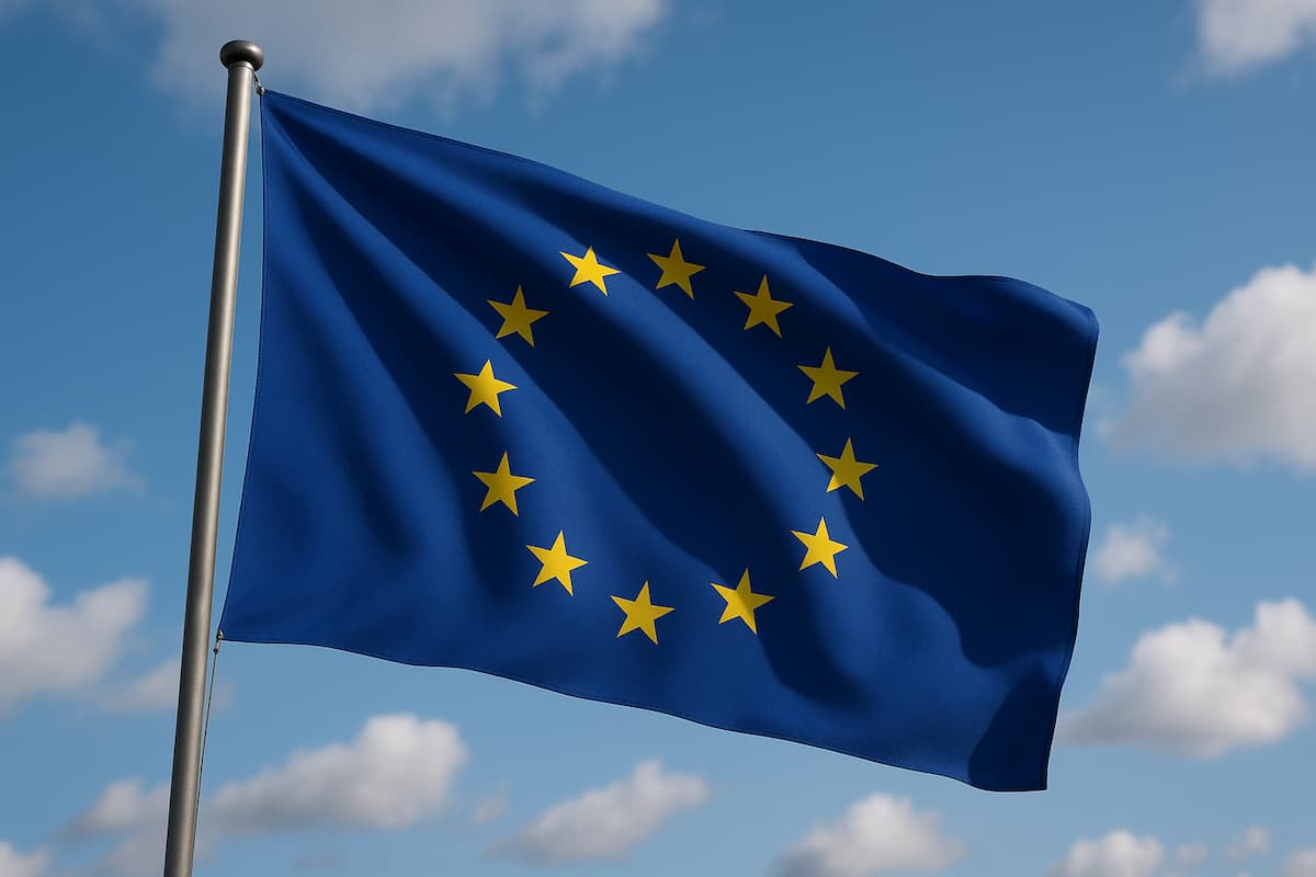 Unia Europejska flaga