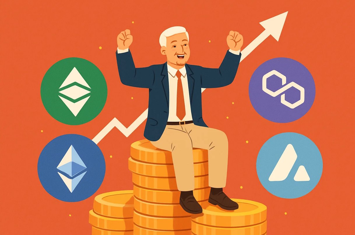 60歳前にリタイア？仮想通貨 1000倍が狙える注目の4銘柄