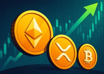 本日注目すべき仮想通貨 おすすめ投資先：EthereumとXRPが価格上昇を主導