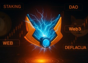 Bitcoin Hyper ($HYPER) prikazan kao centralni kripto token ispred rasta tržišta, s Web3 elementima i memecoinima u pozadini.