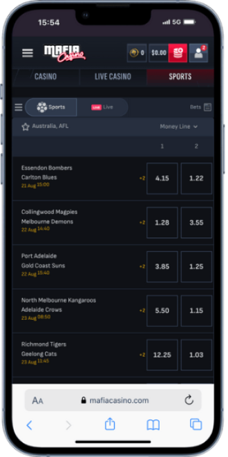 AFL Betting sites