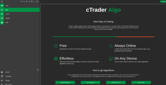 Algorithmic trading pepperstone