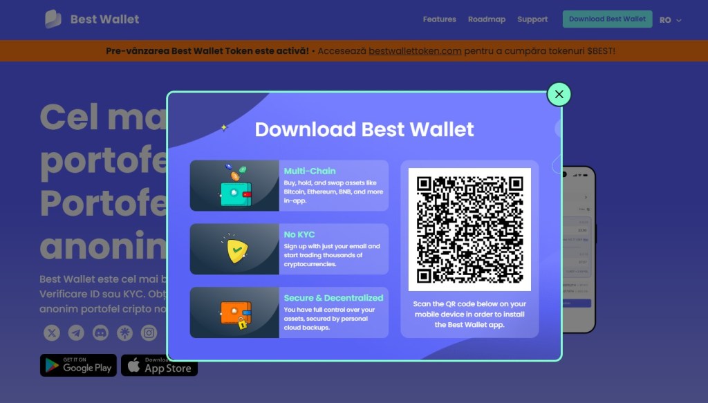 1. Creează un Cont pe Best Wallet