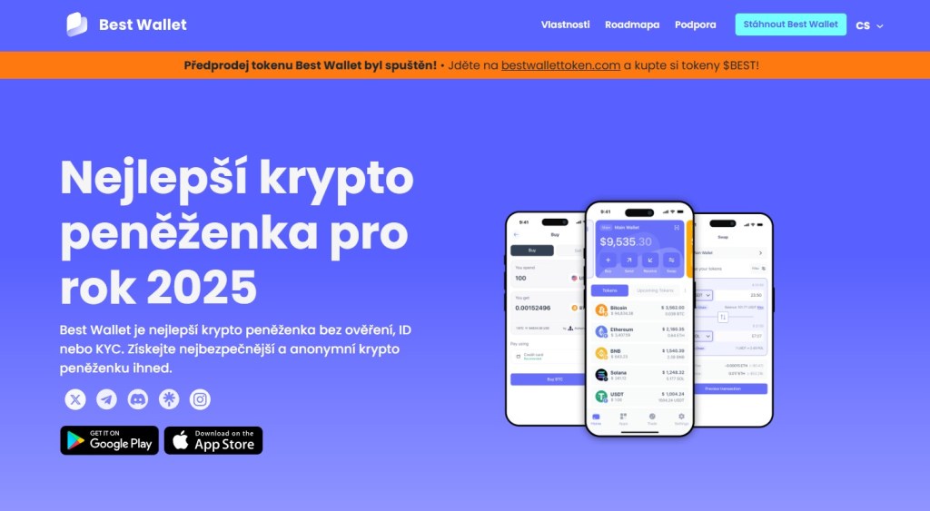 1. Registrace v Best Wallet