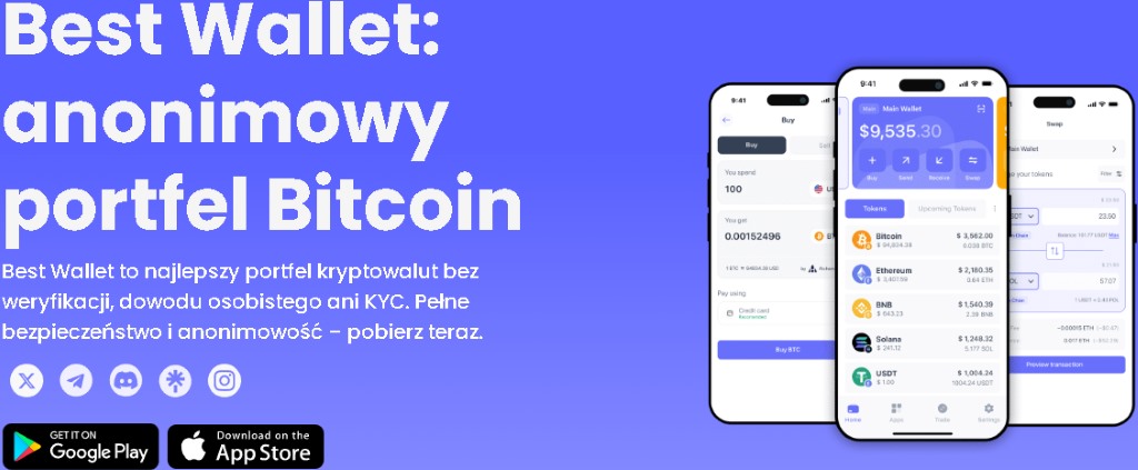 Best Wallet – najlepszy zdecentralizowany portfel