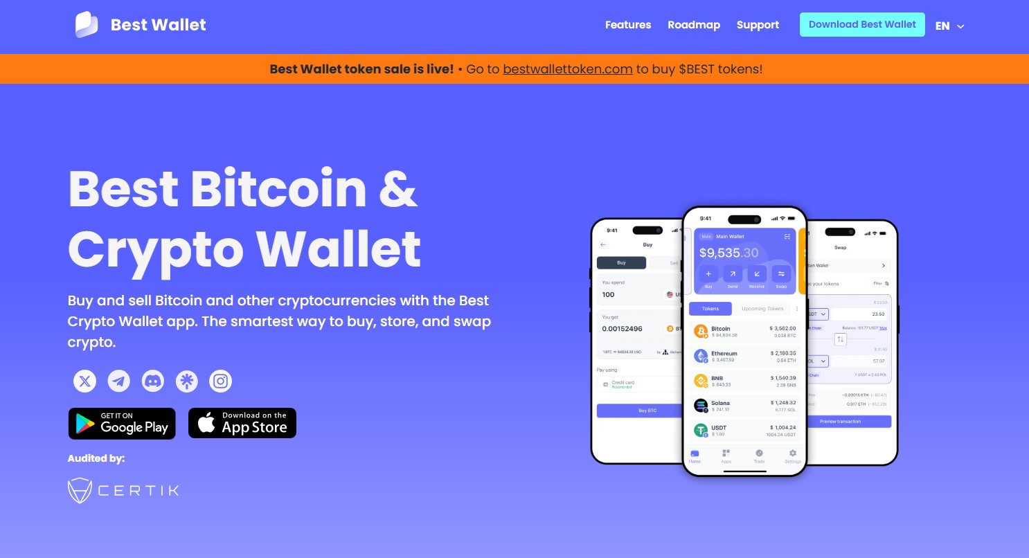 1. Registracija Best Wallet platformoje
