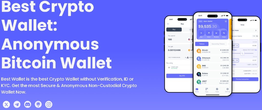 Best Wallet – მობილური მომხმარებლებისთვის საუკეთესო