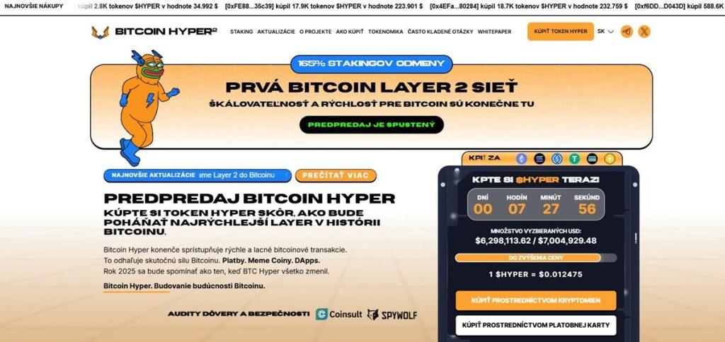 Bitcoin Hyper ($HYPER) Kráľ memecoinov, ktorý je pripravený rozdrviť konkurenciu