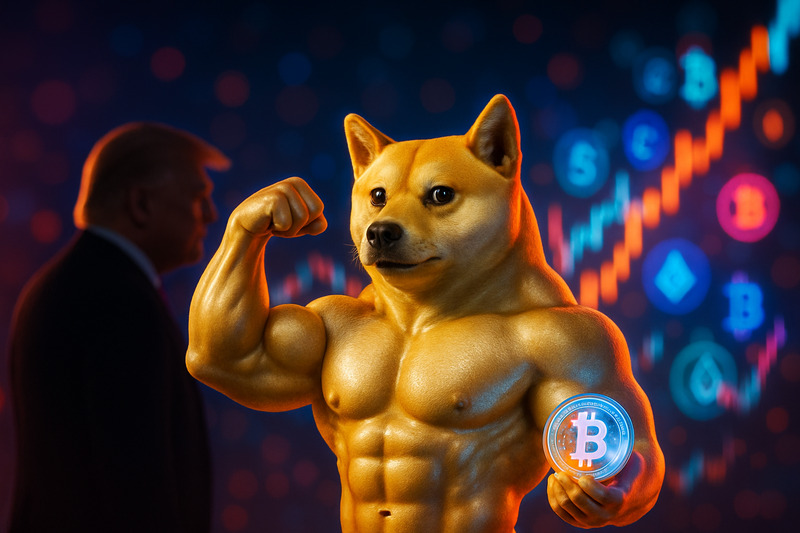 Trump ทุ่มสุดตัว! คว้า Dogecoin 50 ล้านดอลลาร์แต่เจอ Maxi Doge ท้าชน