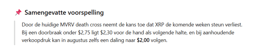 ChatGPT XRP voorspelling, ChatGPT